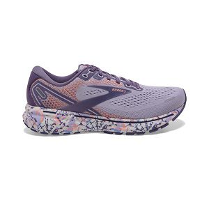 Brooks Ghost 14 Womens Road Running Shoes Purple/Pink | USA-MBX671254